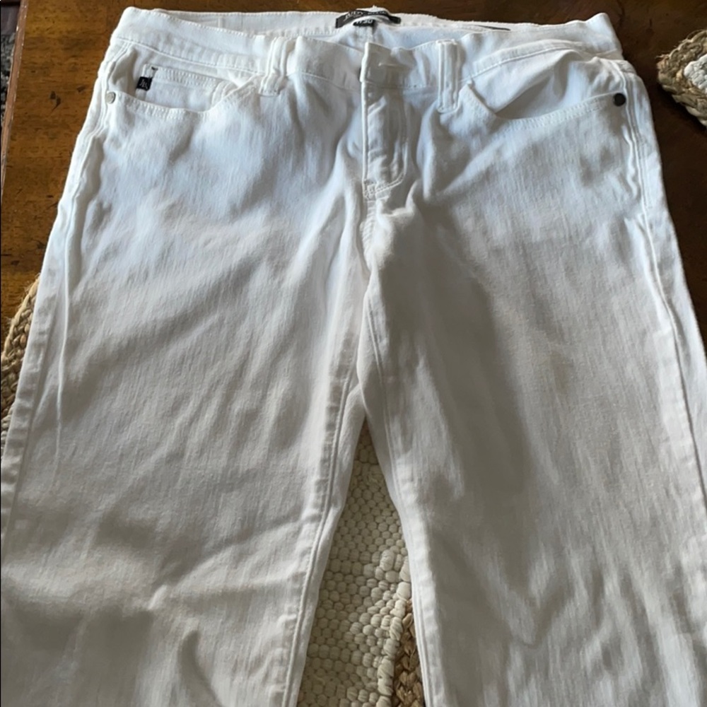 Judy Blue white denim boot cut jean